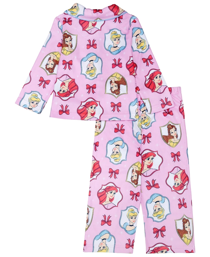 Ame Toddler Boys' 2T-4T Princess Frames Tg Bmj Printed Pajama, 2-Piece Pajama Set