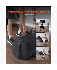 Sevorley Adjustable Workout Sandbag with Handles, 125-200 lb, Unfilled