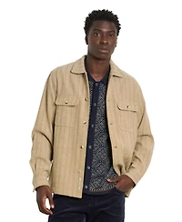Scotch & Soda Men's Jacquard Relaxed-Fit Short-Sleeve Shirt