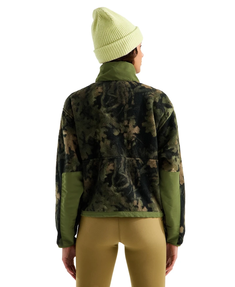 The North Face Women's Yumiori Off Peak Water-Resistant Fleece Quarter-Zip Jacket