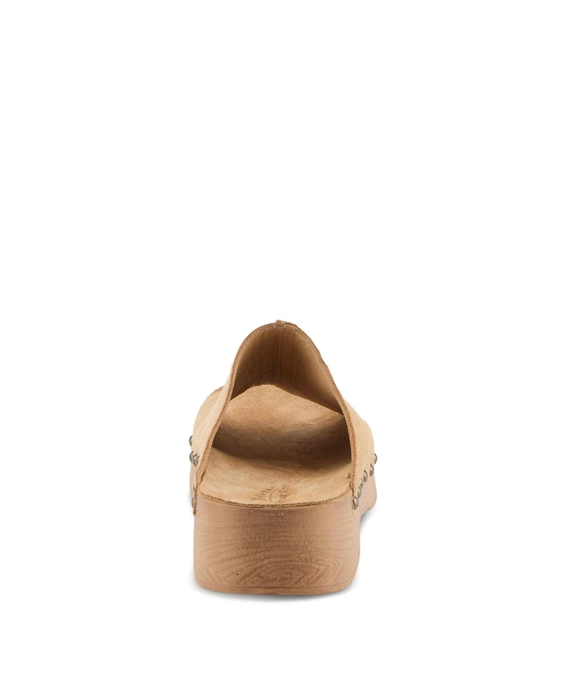Spring Step Women's Emberlyn Wedge Soft Suede with Upper