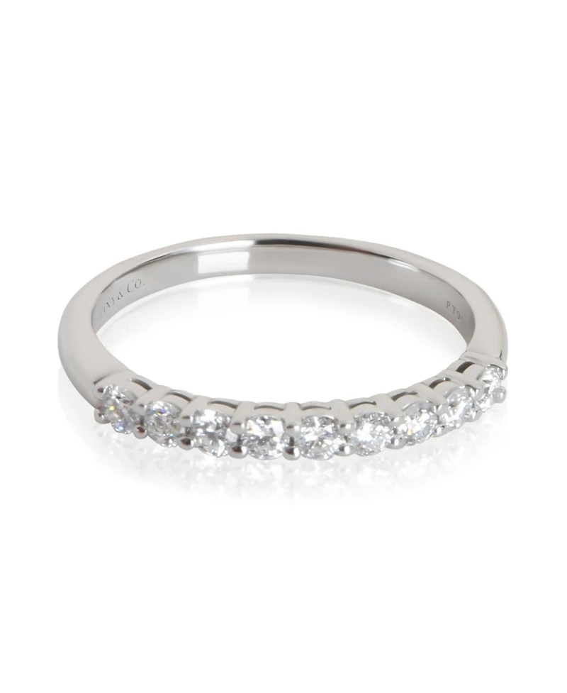 Pre-Owned Tiffany & Co Platinum Diamond Tiffany Forever Band