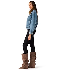 Steve Madden Women's Marky Button-Front Jacket