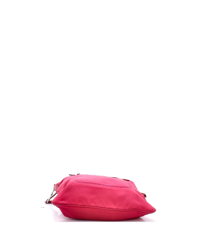 Pre-Owned Prada Medium Front Pocket Messenger Bag Tessuto
