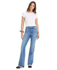 Good American Women's High-Rise Slim Bootcut Jeans