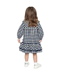 Deux par Toddler Girls 2T-5T Shirt Dress with Frills