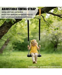 Piscifun Adjustable Tree Swing Straps Hanging Kit Lbs Weight Capacity Portable Outdoor Set