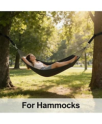 Piscifun Heavy Duty Tree Swing Straps 2 Pack With Carabiners Carry Bag For Outdoor Hammock Yoga