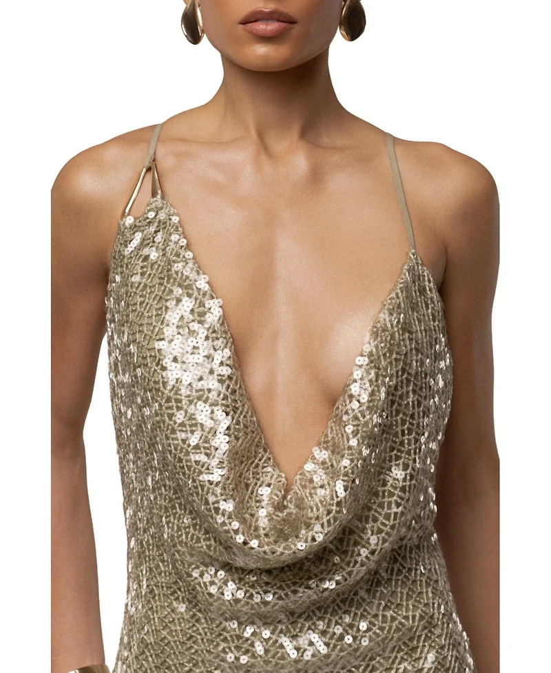 Jluxlabel Women's Marisela Sequin Maxi Dress