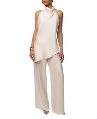 Jluxlabel Women's Draped Satin Pant Set