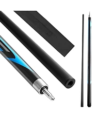 Sevorley 58-Inch Jump Break Pool Cue with Carbon Fiber Shaft and Maple Butt