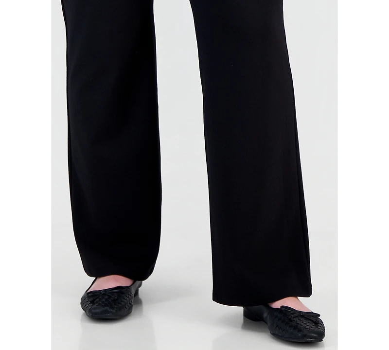Jones New York Plus Ff Lexington Bootleg High-Waisted Jeans