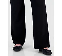 Jones New York Plus Ff Lexington Bootleg High-Waisted Jeans