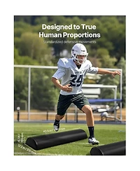Sevorley Football Tackling Dummy Set, 42.5 in Step Over Pads with Handles, 2-Pack