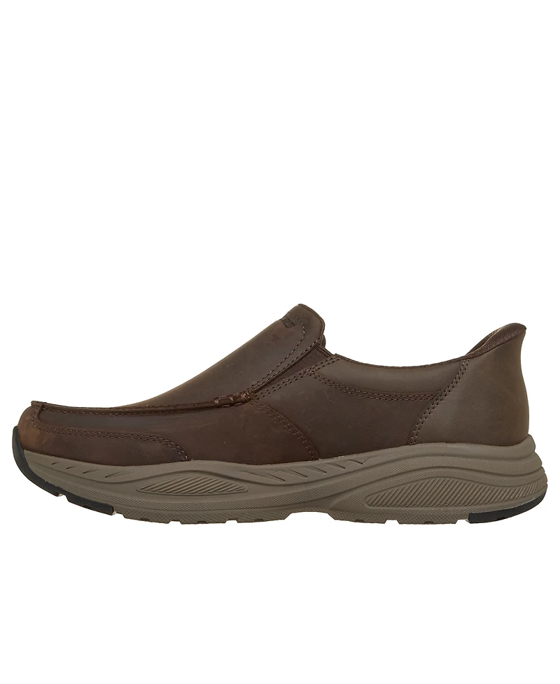 Skechers Men's Slip-Ins Relaxed Fit: Norman - Jasper Moc-Toe Casual Sneakers from Finish Line