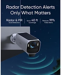 eufy Cam S3 Pro 4-Cam Kit + Solo Cam S340, Solar Camera Outdoor Wireless, 4K Max Color Night Vision, No Blind Spots