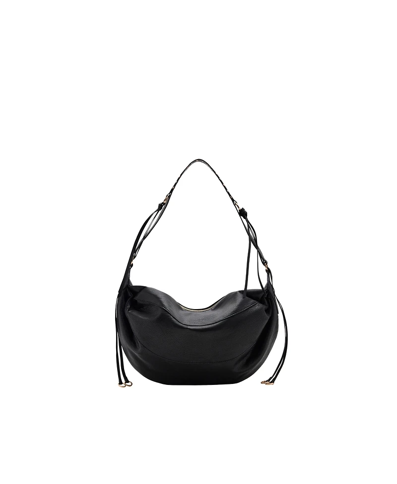 Mango Women's Oval Shoulder Bag