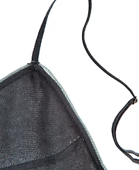 Mango Women's Semi-Sheer Knit Crop Top