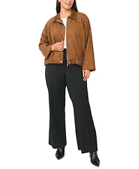 Vince Camuto Plus Raglan-Sleeve Jacket