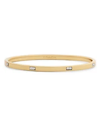 Coach Faux-Stone Signature Logo Stone Duo Bangle Bracelet