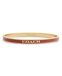Coach Faux-Stone Signature Logo Enamel Stone Duo Bangle Bracelet