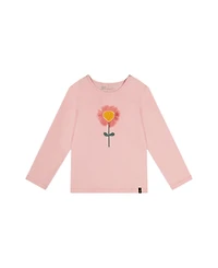 Deux par Toddler Girl Long Sleeve Organic Cotton T-Shirt