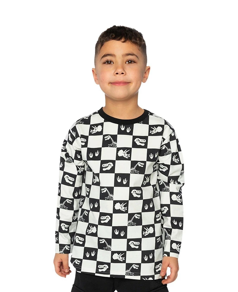 Deux par Deux Big Boys Organic Cotton Long Sleeve T-Shirt