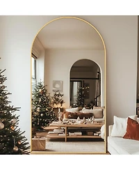 Antok Full Length Mirror, 82"x44" Floor Mirror for Bedroom, Hanging Mounted for Living Room Cloakroom