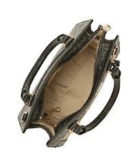Brahmin Cami Multi Breckenridge Small Leather Satchel Handbag