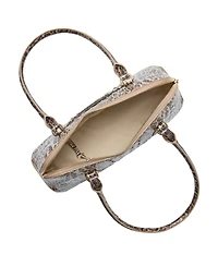 Brahmin Jennifer Melbourne Medium Leather Satchel Handbag