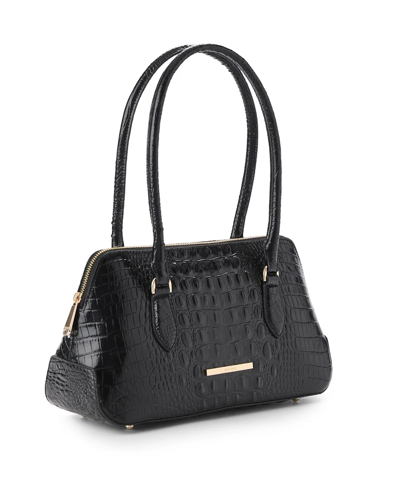 Brahmin Jennifer Melbourne Medium Leather Satchel Handbag