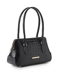 Brahmin Jennifer Melbourne Medium Leather Satchel Handbag