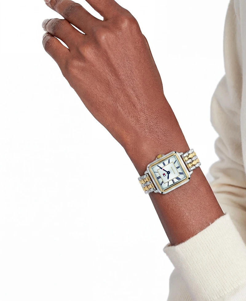 Tommy Hilfiger Women's Quartz Two-Tone Stainless Steel Bracelet Watch 22.5mm