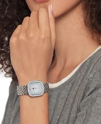 Tommy Hilfiger Women's Quartz Silver-Tone Stainless Steel Bracelet Watch 22mm