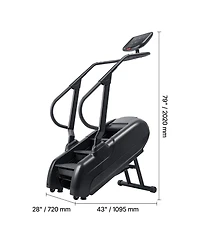 Sevorley Stair Stepper Climbing Machine with Led Screen, 15 Speed Levels, 330 lb Capacity
