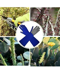 Xdovet Gardening Farming Work Gloves Stab-proof Anti-slip Wear-resistant Breathable Durable