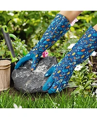 Xdovet Gardening Gloves Women Rose Pruning Thorn Proof Long Forearm