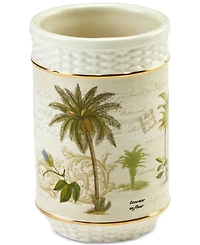 Avanti Colony Palm Tree Textured Ceramic Tumbler