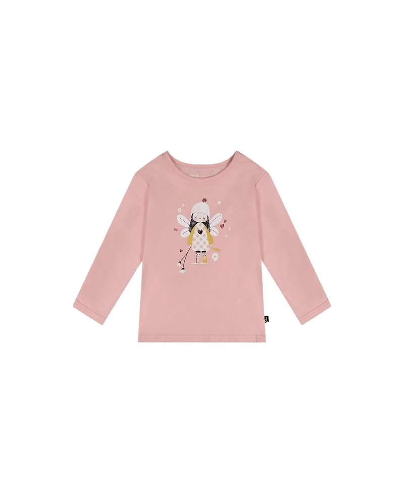 Deux par Deux Toddler Girls 2T -5T Cotton T-Shirt
