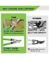 Xdovet Professional Grade Heavy Duty Sk-5 Steel Garden Pruning Shears