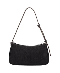 True Religion Women's Bling Logo Denim Shoulder Bag