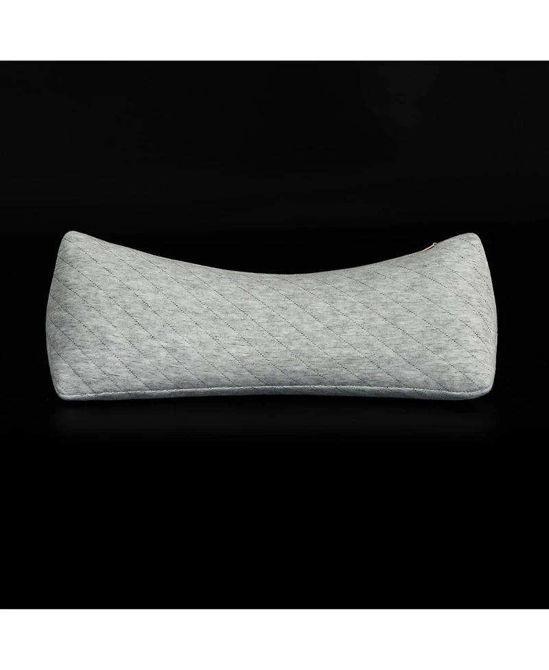 Piscifun Buckwheat Hull Neck Support Bolster Ergonomic Adjustable Breathable Comfort Sleep Pillow