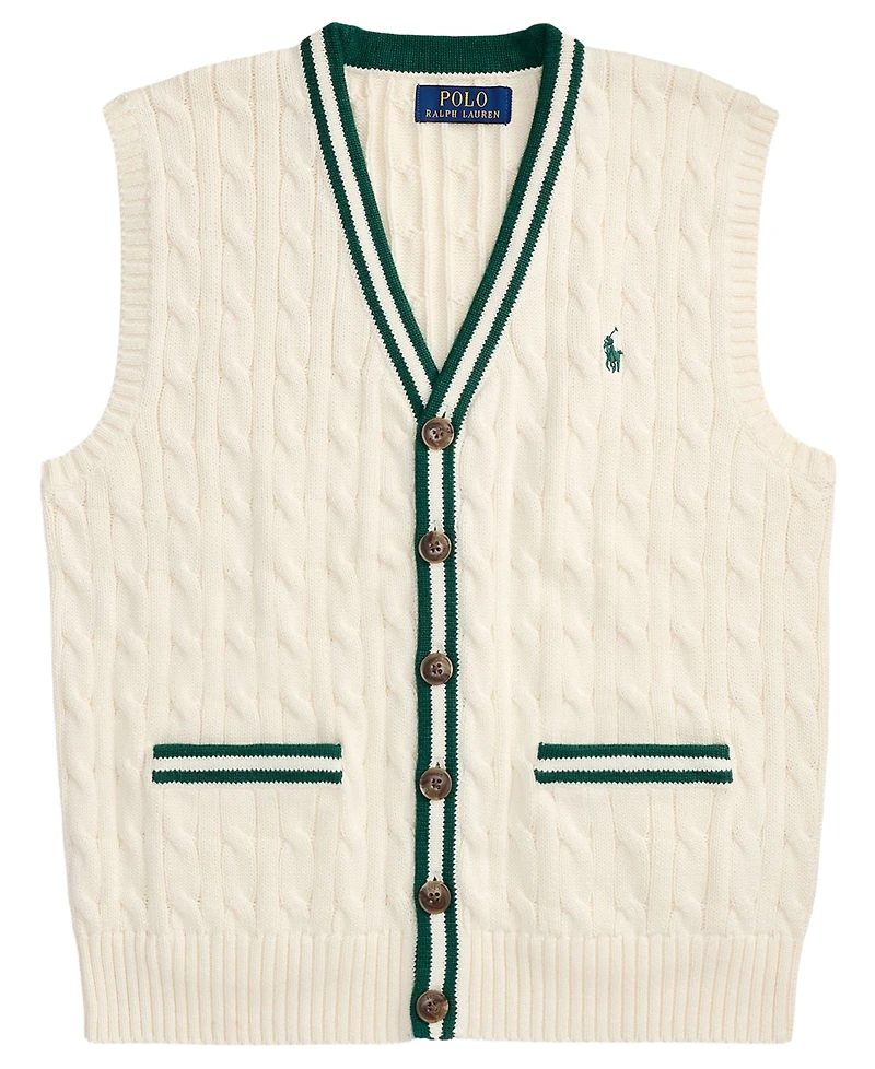 Polo Ralph Lauren Boys' 8-20 Relaxed Fit Sweater Vest