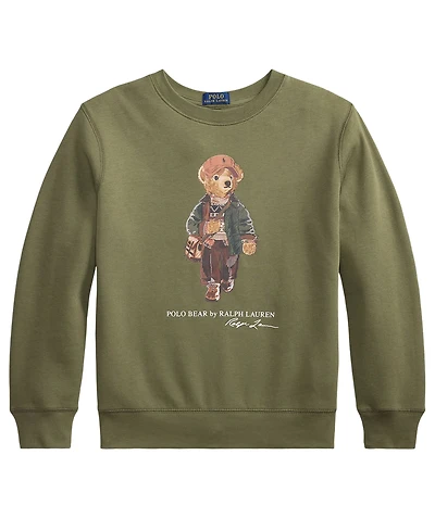 Polo Ralph Lauren Boys' 8-20 Bear Fleece Sweatshirt
