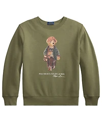 Polo Ralph Lauren Boys' 8-20 Bear Fleece Sweatshirt