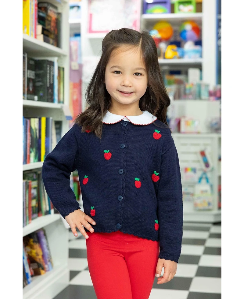 Florence Eiseman Baby Girl ( 12M to 24M ) Sweater With Apples
