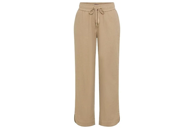 Olsen Women's Mona Fit Pull-On Linen Blend Pant