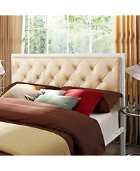 Modway Mia Vinyl Queen Bed