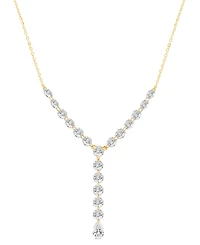 Macy's Lab-Grown Diamond Necklace (2 ct. t.w.) in 14k Yellow Gold
