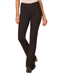 Democracy Petite "Ab"solution Pull-On High-Rise Bootcut Jeans